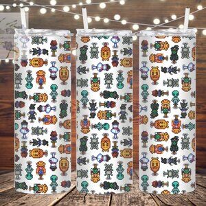 Stardew Valley Scarecrows Metal Insulated Tumbler